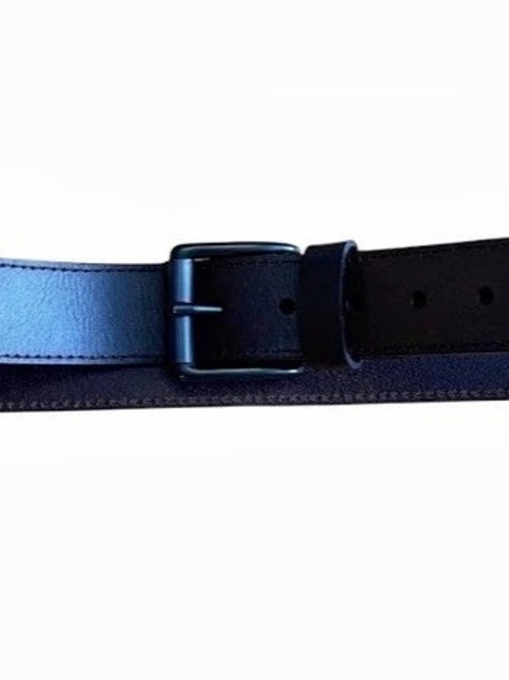 Levi's Mens Brown Leather Belt Large L Size 38-40 Black Buckle 11LV020161